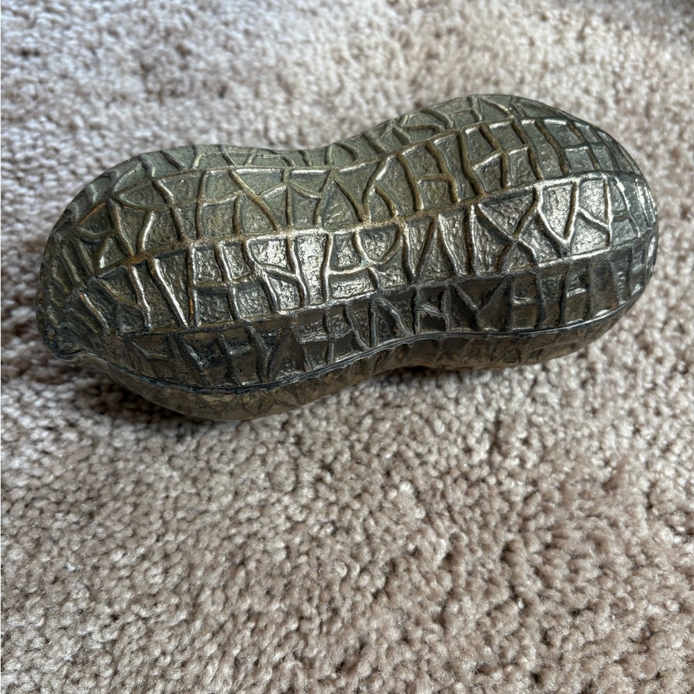 Rare Bronze Peanut 🥜 Canister